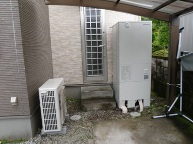 日光市エコキュート交換｜K様邸