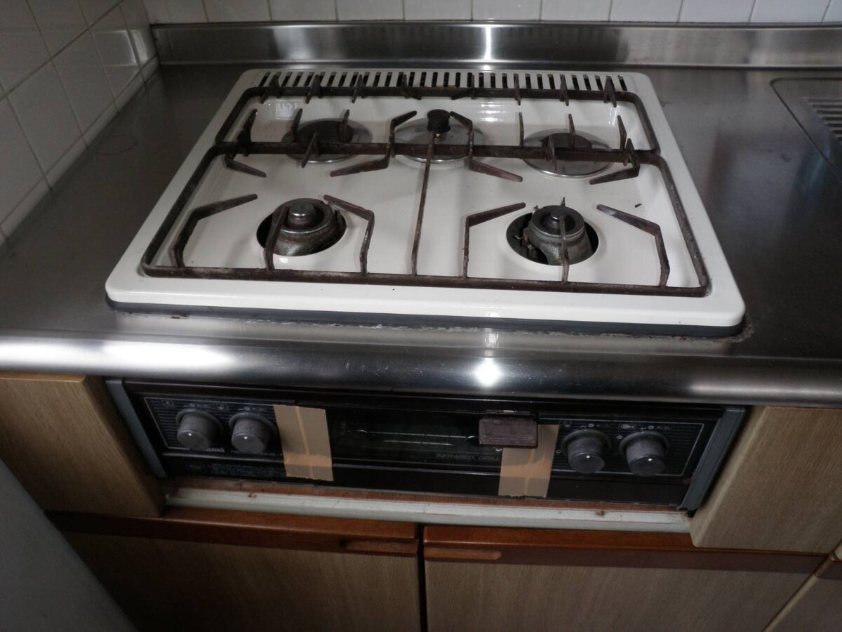 日光市｜ビルトインコンロ取替え｜N様邸
